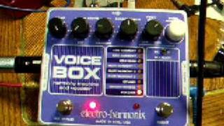 ElectroHarmonix Voice Box 3  Vocoder [upl. by Lucky45]