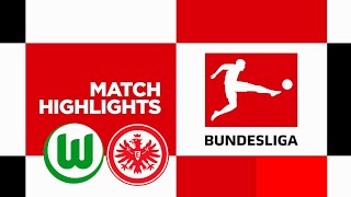 Wolfsburg vs Frankfurt  Highlights  Bundesliga 202425 [upl. by Enneicul]