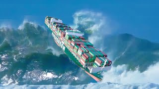 Why MONSTER WAVES Can’t Sink Large Ships During Storms [upl. by Chicoine]