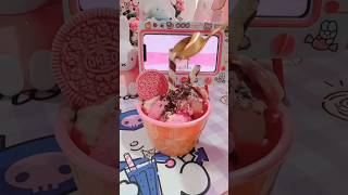 pink oreo ice cream [upl. by Luana]