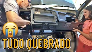 RECUPERANDO PAINEL da IVECO 3510 Motorhome [upl. by Trumann]