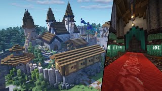 Minecraft Timelapse  Ultimate Survival Castle Base World Download [upl. by Cassidy665]