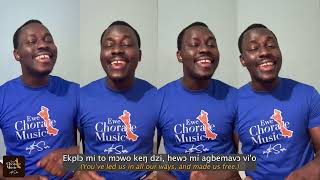 CHORAL AGBADZA MEDLEY [upl. by Nirtak526]