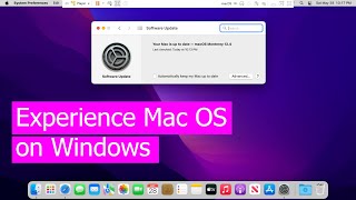 How to Install Mac OS on VMWare [upl. by Rramahs903]