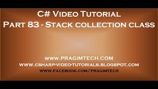 Part 83 Generic stack collection class [upl. by Amaral]