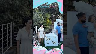 Gender Reveal party 💙❤️ genderreveal babyshower [upl. by Summons]