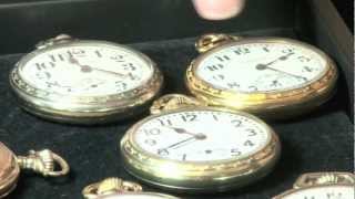 8 Different Pocket Watches 7 Hamilton Railroad and 1 Waltham by The Pocket Watch Guy [upl. by Obed]