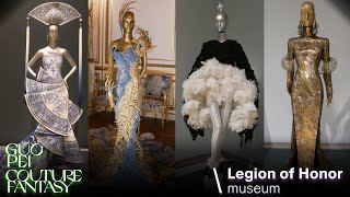 Legion of Honor Museum in San Francisco and the Guo Pei Couture Fantasy Exhibit [upl. by Linus]