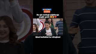 QIZ ZALDAGI YIGITLARGA YOQIB QOLDI 🥰 love ilkuchrashuv funny comedy automobile likefunny rek [upl. by Selestina]