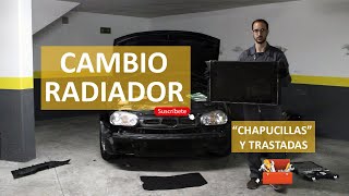 Como cambiar el radiador de un VW Golf IV I jpampyn​​ [upl. by Aicirtam]