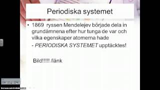 Mål E Atomer elektroner och kärnpartiklar [upl. by Evangeline]