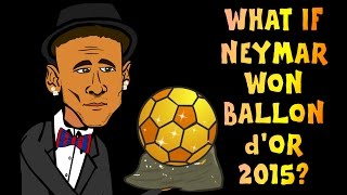 If NEYMAR had won The Ballon dOr 2015 Awards Highlights Part 3 [upl. by Nyrrek]