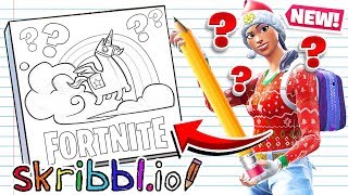 DRAWING Fortnite Watch Me Art skribblio [upl. by Nerraf495]