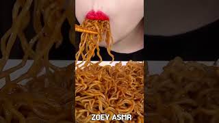 ASMR YAKISOBA SPICY FIRE NOODLES 야끼소바 불닭볶음면 먹방 MUKBANG EATING SOUNDS 咀嚼音焼きそば ブルダック炒め麺 shorts [upl. by Eliza286]