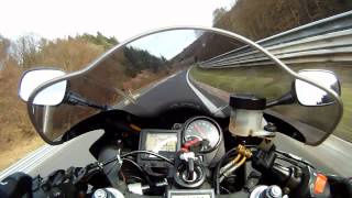 CBR 900 RR sc44 Nürburgring Nordschleife Onboard 02042012 2 Lap overall [upl. by Enirac]