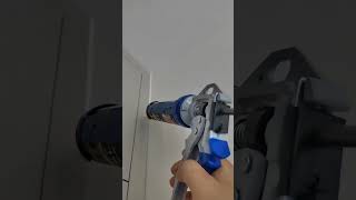 how to use the silicone sealant caulking？ [upl. by Ardnikat]