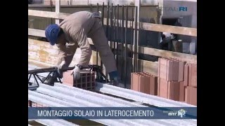 MetalRi  Montaggio trave MTR® A con solaio laterocemento [upl. by Assille]