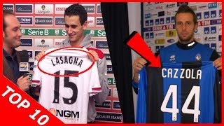 TOP 10  Nomi più ASSURDI dei CALCIATORI [upl. by Vania]