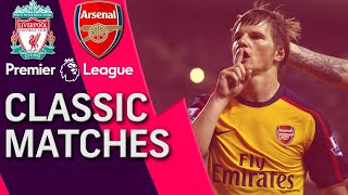 Liverpool v Arsenal  Premier League Classic Match  042109  NBC Sports [upl. by Aihsenal]