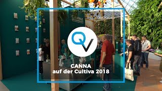 CANNA international auf der CULTIVA Hanfmesse 2018 [upl. by Farron559]