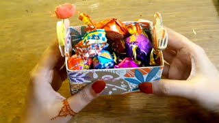 ফ্রেন্ডশিপ ডে গিফট বক্স  chocolate box  diy ideas  art and craft ideas  paper craft 🎉🎉 [upl. by Packton774]