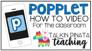 Popplet How to Video for the Classroom [upl. by Antonino]