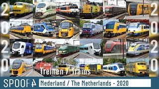 Treinen door Nederland in 2020 [upl. by Ocnarf]