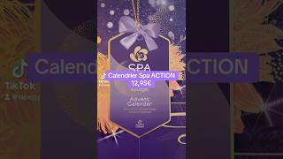 ACTION Calendrier Spa ✨ calendrierdelavent2021 shortvideo [upl. by Ardnola]