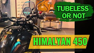 Dont Make This Mistake Royal Enfield Himalayan 450 Review Tubeless vs Tube [upl. by Ernaldus433]