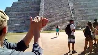 Chichen Itza y el efecto de sonido del Quetzal [upl. by Hofstetter]