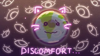 ° DISCOMFORT  Animation meme  ШаранутыйКосмос  Моя АУ ° [upl. by Noynek]