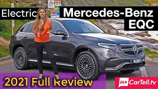 2021 Mercedes Benz EQC review  Australia [upl. by Atikal]