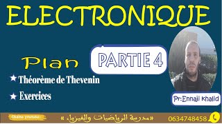 Théorème de Thévenin cours et exercices électricité et électronique de base [upl. by Naejamron683]