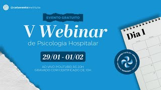 WEBINAR EM PSICOLOGIA HOSPITALAR  1 DIA [upl. by Enineg]