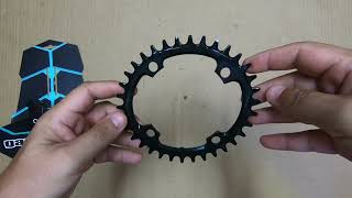 Garbaruk oval 34t 104bcd chainring [upl. by Silvers670]