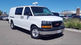 2017 GMC Savana 2500 Work Van 3D Cargo Van Livermore Pleasanton Dublin Tracy Fremont San Ramon [upl. by Onilecram98]