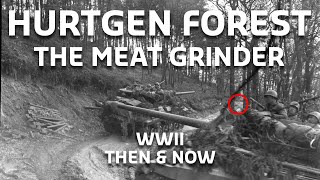 INSIDE THE BLOODY HURTGEN FOREST  WWII THEN amp NOW [upl. by Niggem]