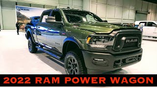 2022 RAM 2500 Power Wagon 64L V8 Quick Walk Around and Interior View Nice Heavy Duty [upl. by Nomal]