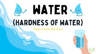 Water  Potable water Sources Uses  Hardness of water  Medinare [upl. by Noswad]