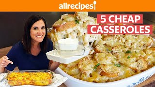 5 Cheap and Easy Casseroles Dishes  AllRecipes [upl. by Hollie146]