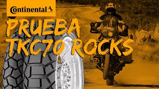 PRUEBA CONTINENTAL TKC 70 ROCKS  Tire Test  Motoviajeroses [upl. by Nadab]