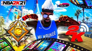 NBA 2K21 GREATEST MOMENTS Solo DF • FACE REVEAL  LEGEND  2K LOGO EMOTIONAL NBA2K21 MONTAGE [upl. by Aimat]