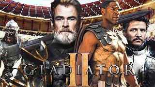 Gladiator II 2024 Movie  Paul Mescal Denzel Washington Pedro P  Review And Facts [upl. by Natal]