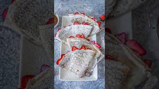 Crepas de nutella y fresas [upl. by Nyra]