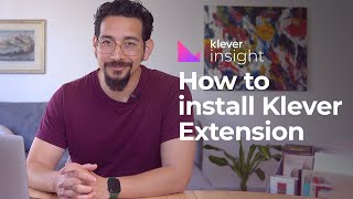 How to Install the Klever Web Extension  Klever Wallet for Your Browser  Klever Insight [upl. by Oelc114]