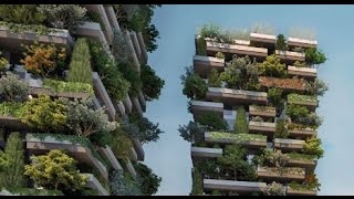 The Bosco Verticale Vertical Forest  The Best Building in 2014 [upl. by Aisatna]