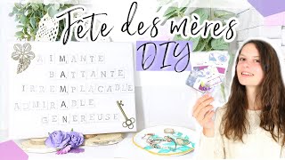 Cadeaux pour la fête des Mères 💜 DIY faciles et originales 🎨 [upl. by Lowis]