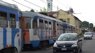 Addio tramvia Milano Limbiate raddoppio Paderno [upl. by Merv998]