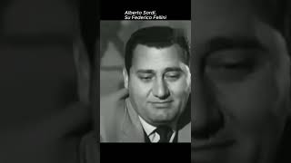 Alberto Sordi ricordo su federico Fellini [upl. by Karylin]