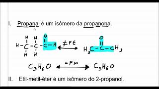 Como saber quais substâncias são isômeros [upl. by Carder90]